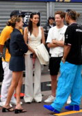 Nina Dobrev and Shaun White attend the F1 Grand Prix of Monaco in  Monte-Carlo, Monaco