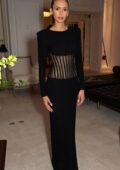 Nina Dobrev attends an intimate dinner hosted by Mônot at Villa Bagatelle on in Cannes, France