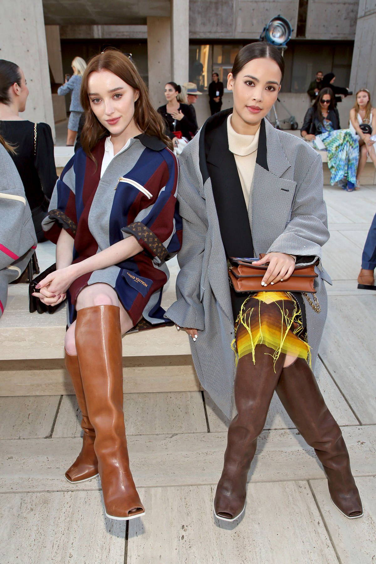 Ana de Armas attends Louis Vuitton's 2023 Cruise Show at Salk Institute for  Biological Studies in