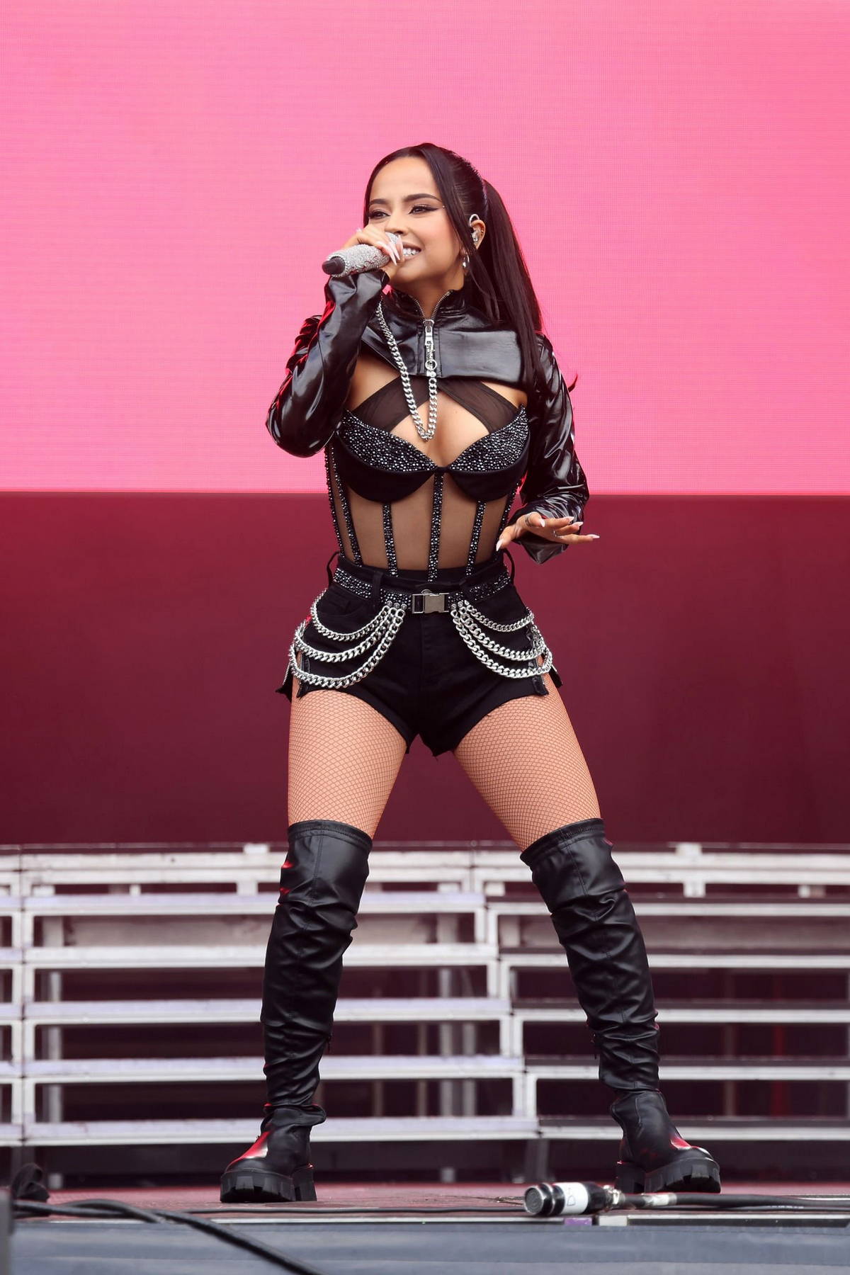 Becky G performs live onstage during 2022 Governors Ball Music Festival
