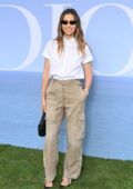 Jessica Biel attends the Dior Homme Menswear SS 2023 show during Paris Fashion Week in Paris, France