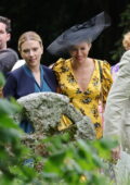 Scarlett Johansson and Sienna Miller spotted on the set of Kristen Scott Thomas' untitled project in Hampshire, UK