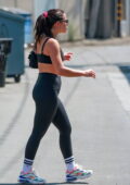 addison rae looks fit in a black sports bra and leggings while leaving her  pilates class in west hollywood, california-120722_4