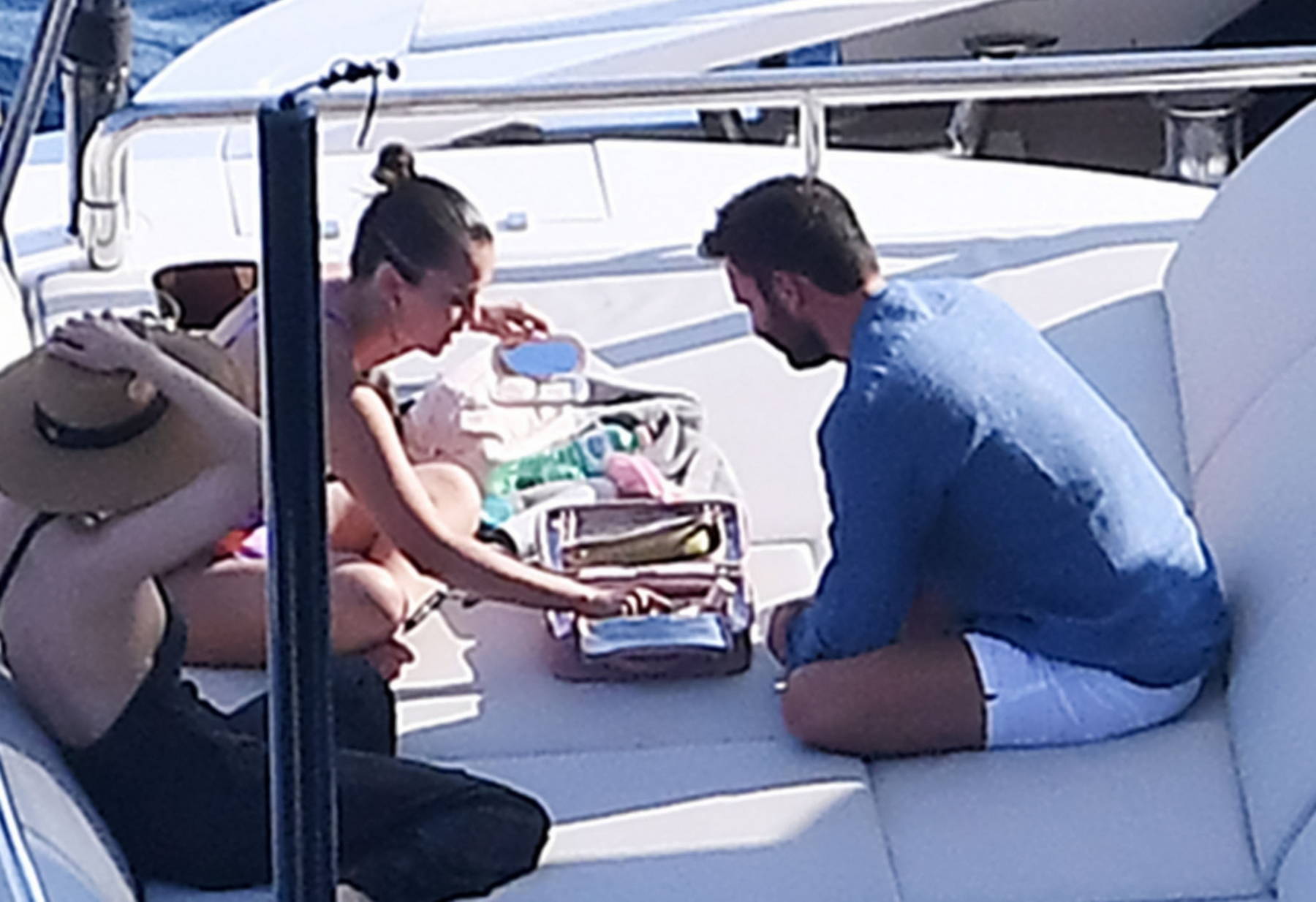 selena gomez seen wearing a swimsuit while a yacht day with producer andrea  iervolino in italy-040822_9