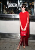 Anne Hathaway attends as Neiman Marcus Celebrates NYFW with 'Live Your Luxury' Cocktail in New York City