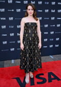 Claire Foy attends the Premiere of 'Women Talking' during the 2022 Toronto International Film Festival in Toronto, Canada