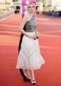 Lucy Boynton attends the Opening Ceremony during the 47th Deauville American Film Festival in Deauville, France