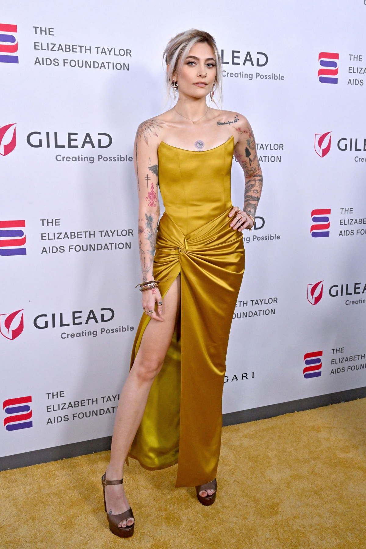 Paris Jackson attends the The Elizabeth Taylor Ball To End AIDS in West Hollywood, California