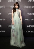 Zooey Deschanel attends Il Ballo Della Luce (The Ball of Light) hosted by Giorgio Armani & Vanity Fair in Venice, Italy