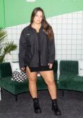 Ashley Graham attends the Formula 1 United States Grand Prix at Circuit of The Americas in Austin, Texas