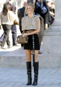 Samara Weaving smoulders in head-to-toe Louis Vuitton as she attends Paris  Fashion Week