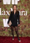 Alessandra Ambrosio attends the Max Mara WIF Face of the Future cocktail event in West Hollywood, California