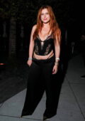 Bella Thorne attends the W Hotels x Mambo Creative Celebrate New Work by Pilar Zeta and Miranda Marakoff in Miami, Florida