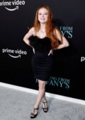 Francesca Capaldi attends the Premiere of "Something From Tiffany's" at AMC Century City in Century City, California