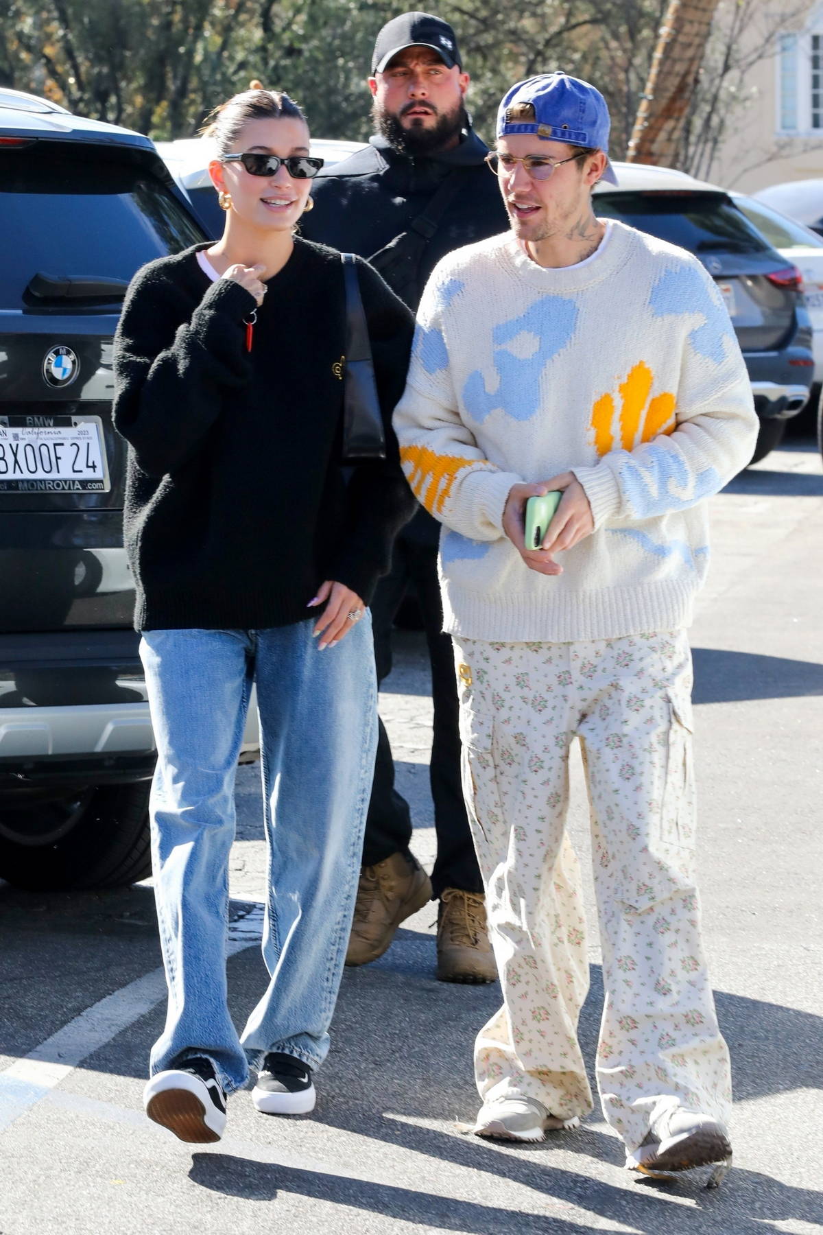 Hailey Bieber And Justin Bieber Are All Smiles As They Step Out In Beverly Hills California