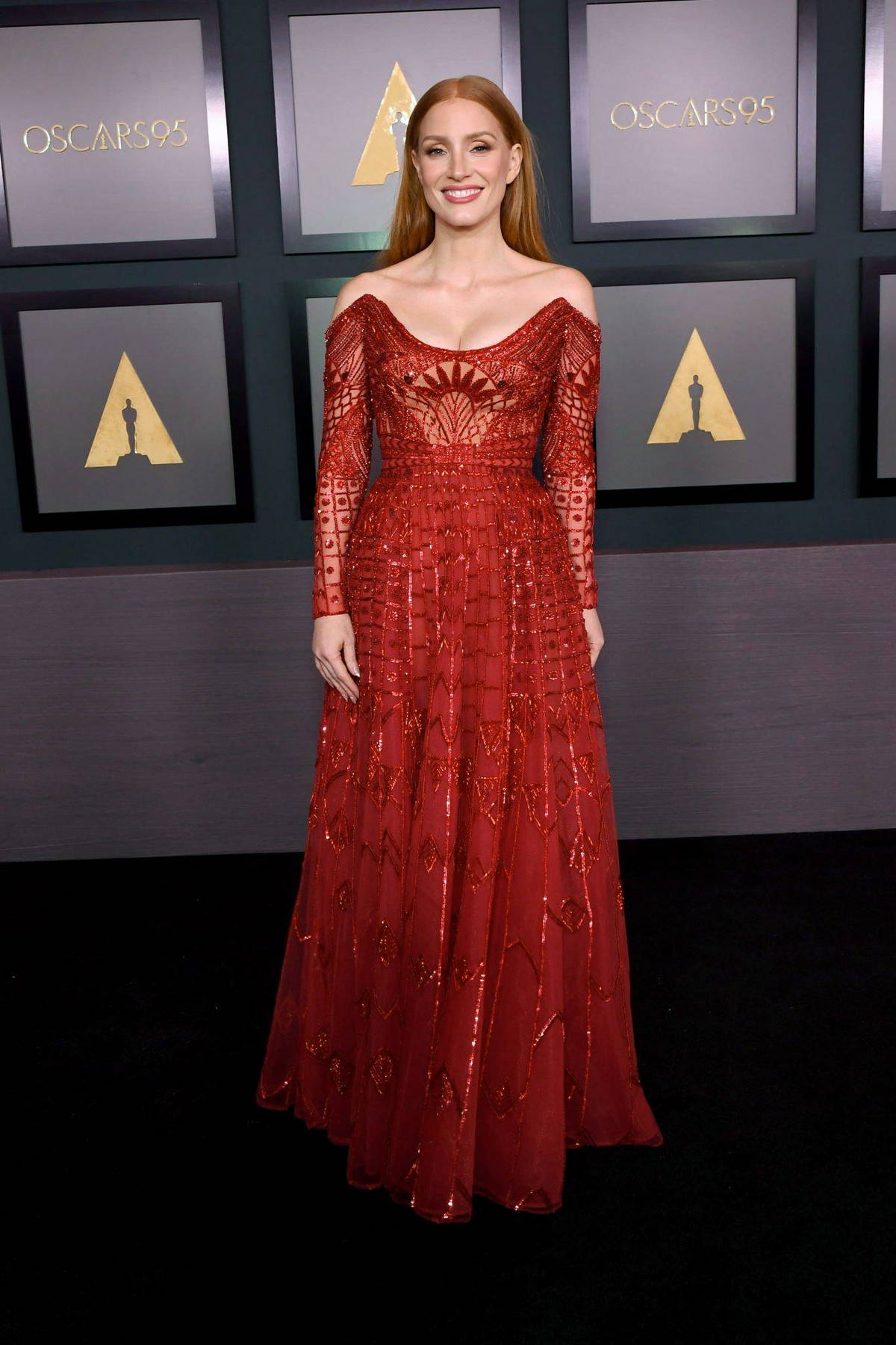 Jessica Chastain attends the Academy of Motion Picture Arts and Sciences 13th Governors Awards in Los Angeles