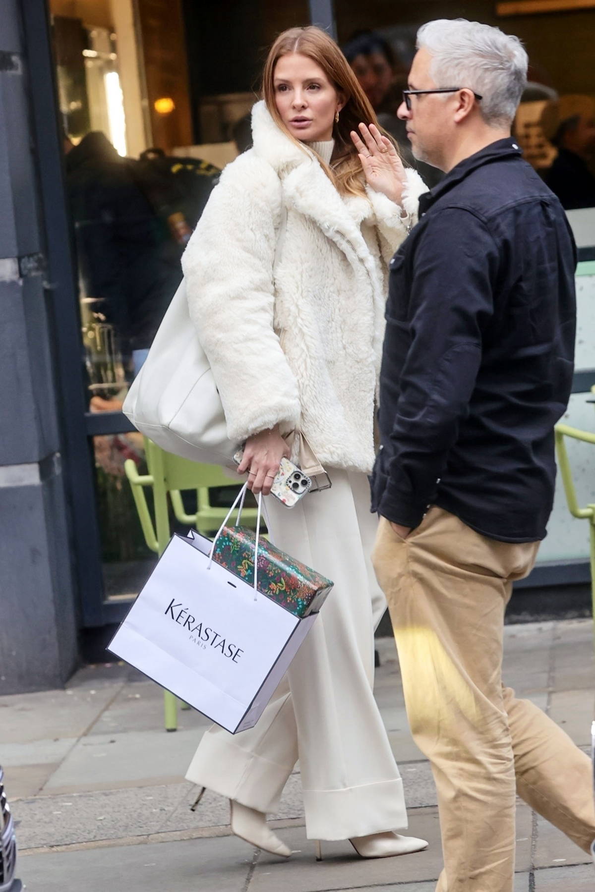 Make-up free Millie Mackintosh is city chic as she does last minute  shopping ahead of Made In Chelsea wrap party