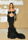 Rita Ora attends the 2022 LuisaViaRoma for UNICEF Winter Gala at Baie de Saint Jean in St Barts, France