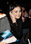 Selena Gomez looks stylish in Louis Vuitton while attending a Q&A at the  Metrograph in New