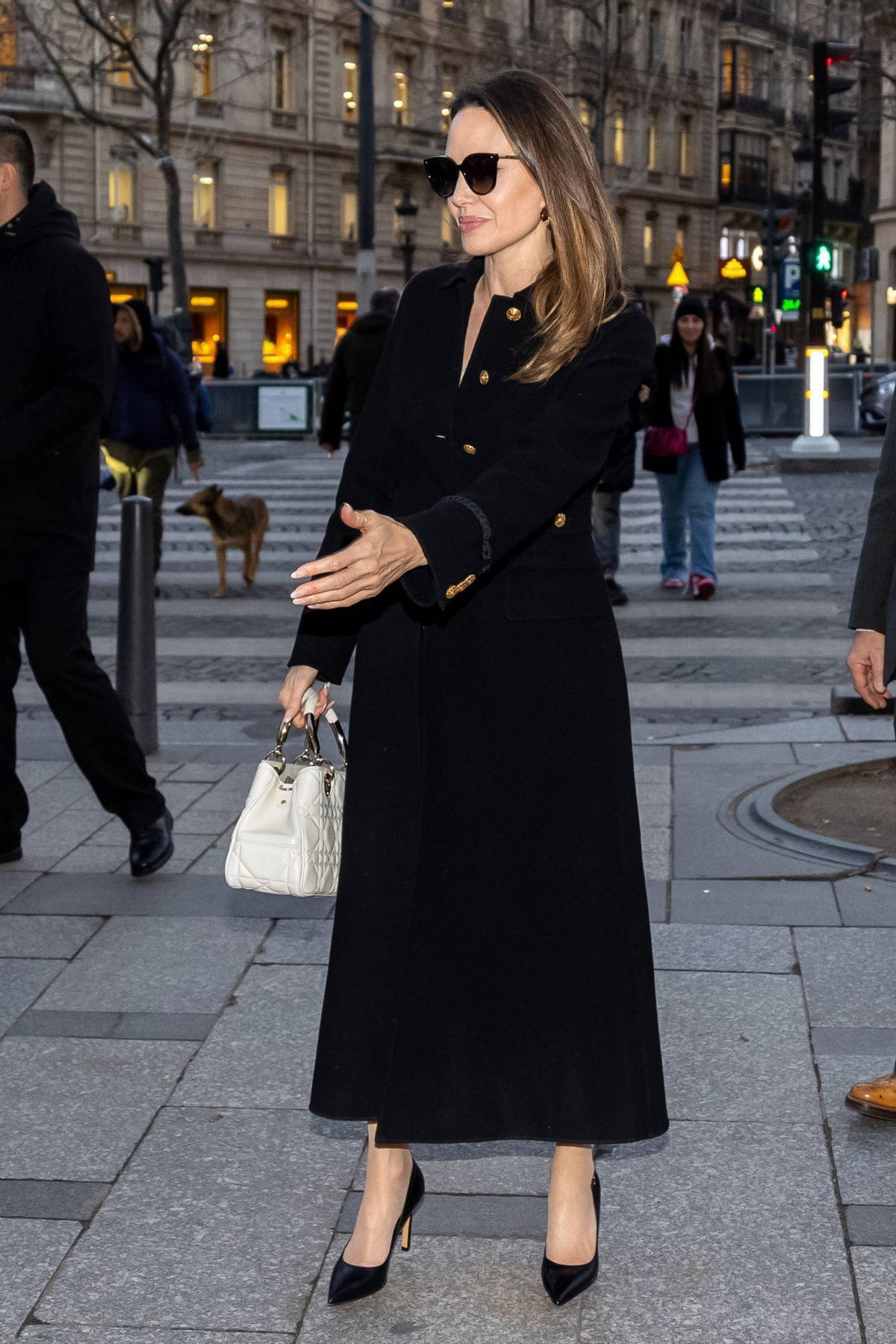 Angelina Jolie Looks Classy in All Black for Guerlain Event: Photo 4663838, Angelina Jolie Photos