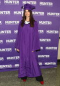 Emily Ratajkowski delivers the Hunter College Winter Commencement Address in New York City