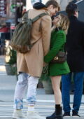 Emma Roberts and boyfriend Cody John pack on the PDA during a romantic stroll in New York City