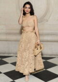 Rachel Zegler attends the Christian Dior Haute Couture SS2023 show during Paris Fashion Week in Paris, France