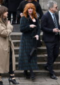 Christina Hendricks attends a memorial service to honour and celebrate the life of Dame Vivienne Westwood in London, UK