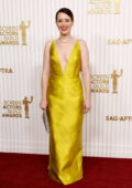 Claire Foy attends the 29th Annual Screen Actors Guild Awards at the Fairmont Century Plaza in Century City, California