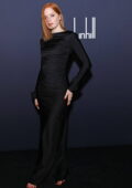 Ellie Bamber attends Dunhill & BSBP pre-BAFTA filmmakers dinner & party in London, UK