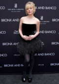 Emily Alyn Lind attends the Bronx and Banco FW23 La Bohème show during New York Fashion Week in New York City