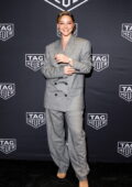 Madelyn Cline attends the Tag Heuer's launch of their new boutique in Los Angeles