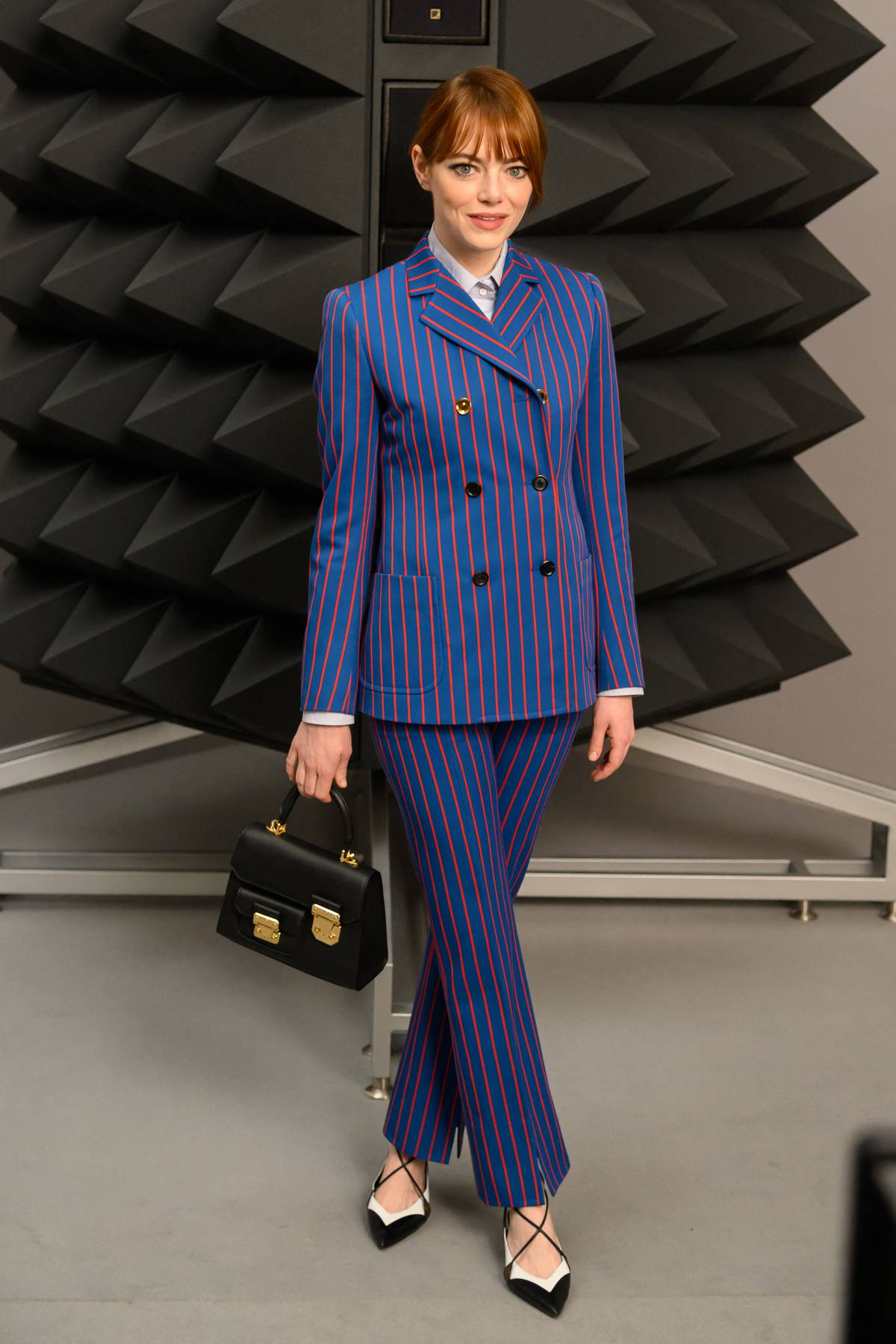 Emma Stone Wearing Louis Vuitton