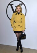 best of léa seydoux on X: Léa Seydoux attending the Louis Vuitton show as  part of the Paris Fashion Week Womenswear Fall/Winter 2019/2020.   / X