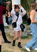 Jenna Ortega attends the 2023 Coachella Valley Music and Arts Festival in Indio, California