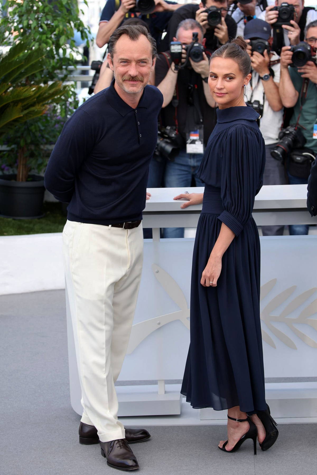 Alicia Vikander in Louis Vuitton at the ''Firebrand'' 76th Cannes Film  Festival Photocall