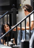 Camila Cabello and Shawn Mendes spotted having a conversation on his porch in New York City