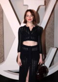 Emma Stone attends Louis Vuitton Cruise Show 2024 photocall at Isola Bella  in Stresa, Italy
