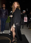 Gisele Bündchen looks fabulous in a LBD while attending a Met Gala afterparty at Zero Bond in New York City