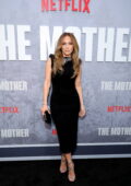 Jennifer Lopez attends a special screening of 'The Mother' at The Paris Theater in New York City