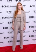 Jessica Chastain attends the 76th Annual Tony Awards 'Meet The Nominees' Press Event in New York City
