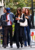 Kaia Gerber and Austin Butler step out for dinner with her parents Cindy Crawford and Rande Gerber in Los Angeles