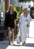 AnnaLynne and Rachel McCord are all smiles as they step out for some shopping in Los Angeles