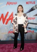 Chloë Grace Moretz Mixes Prints With Pumps at 'Nimona' NYC Screening –  Footwear News