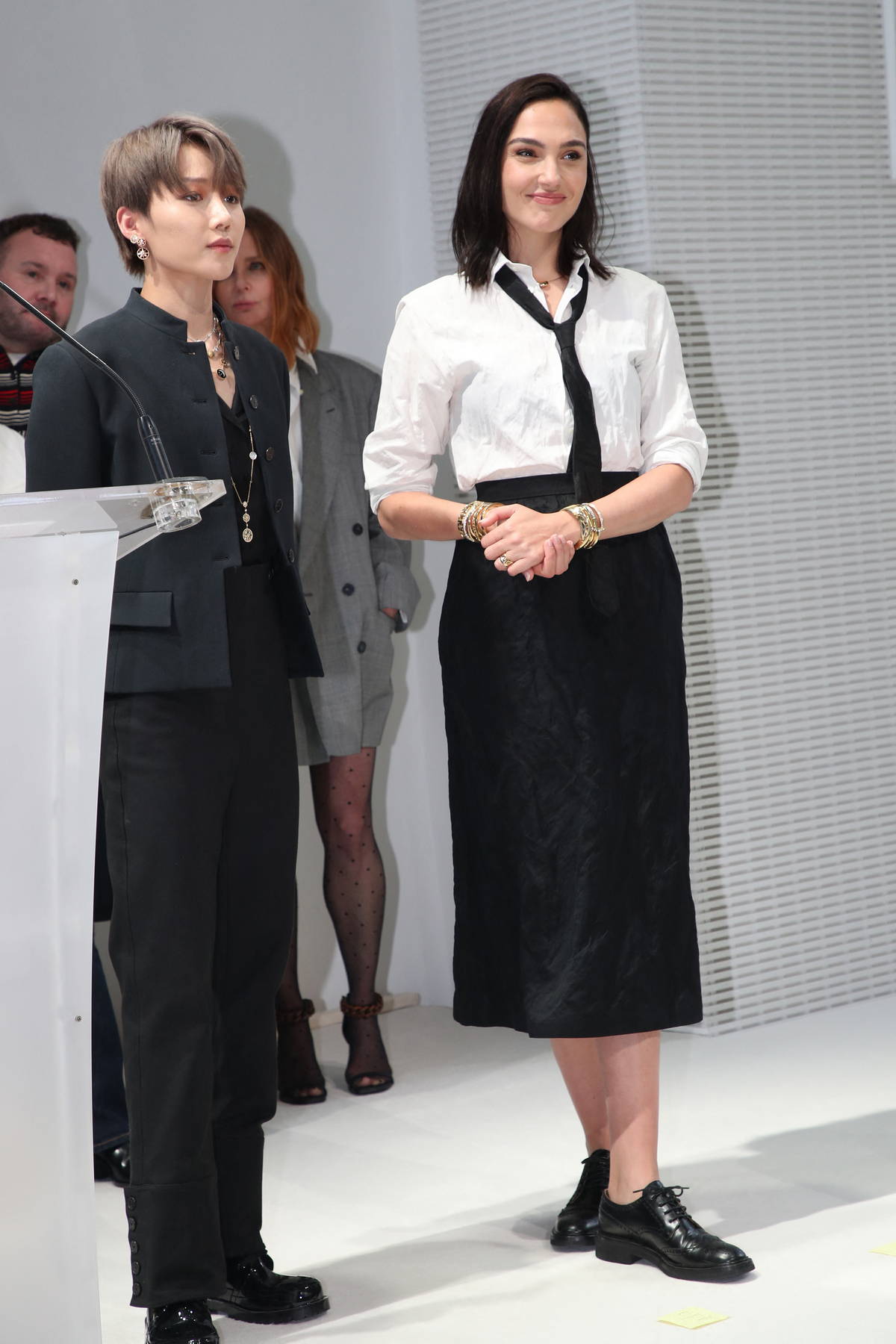Gal Gadot attends the LVMH Prize 2023 at the Vuitton Foundation in