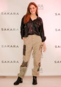 Haley Kalil attends Sakara and Kora Organics' event in New York City