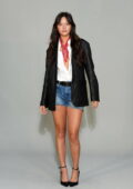 Lily Chee attends Ami Alexandre Mattiussi Menswear SS 2024 show during Paris Fashion Week in Paris, France