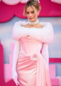 Margot Robbie attends the 'Barbie' photocall at Cineworld Leicester Square  in London, UK-120723_9