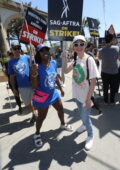 Miranda Cosgrove joins the SAG-AFTRA Actors Union Strike in Los Angeles