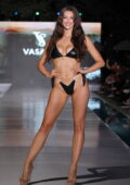 Rachel Pizzolato walks the runway during the Vasaro 2023 Miami Swim Week fashion show in Miami Beach, Florida